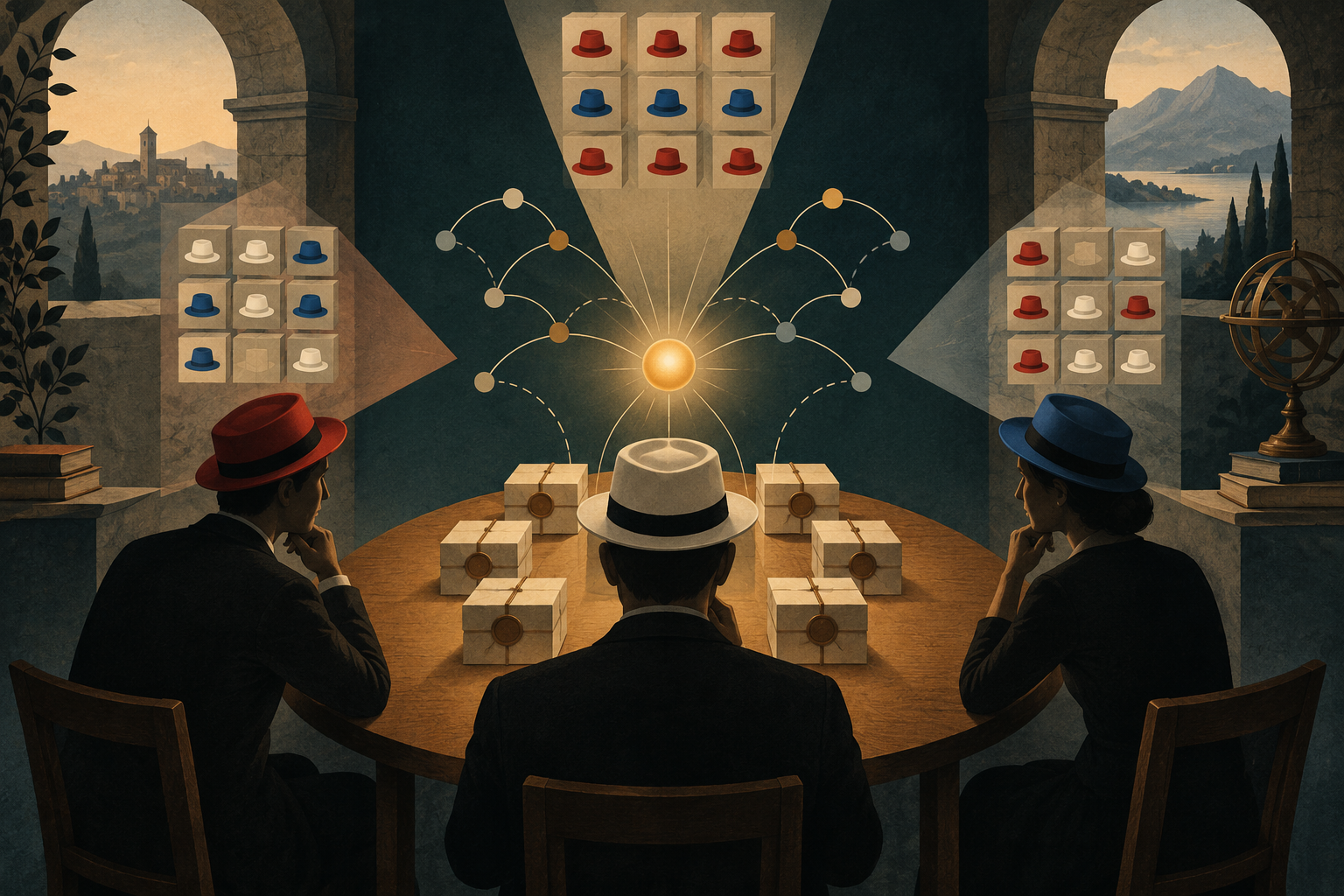 25 epistemic logic and deduction puzzles