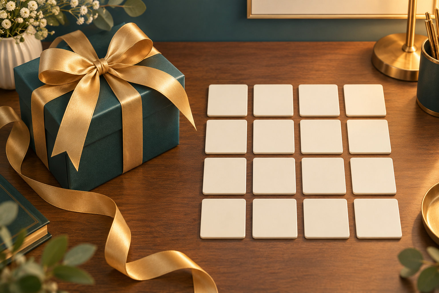 A 4×4 magic square with your chosen sum
