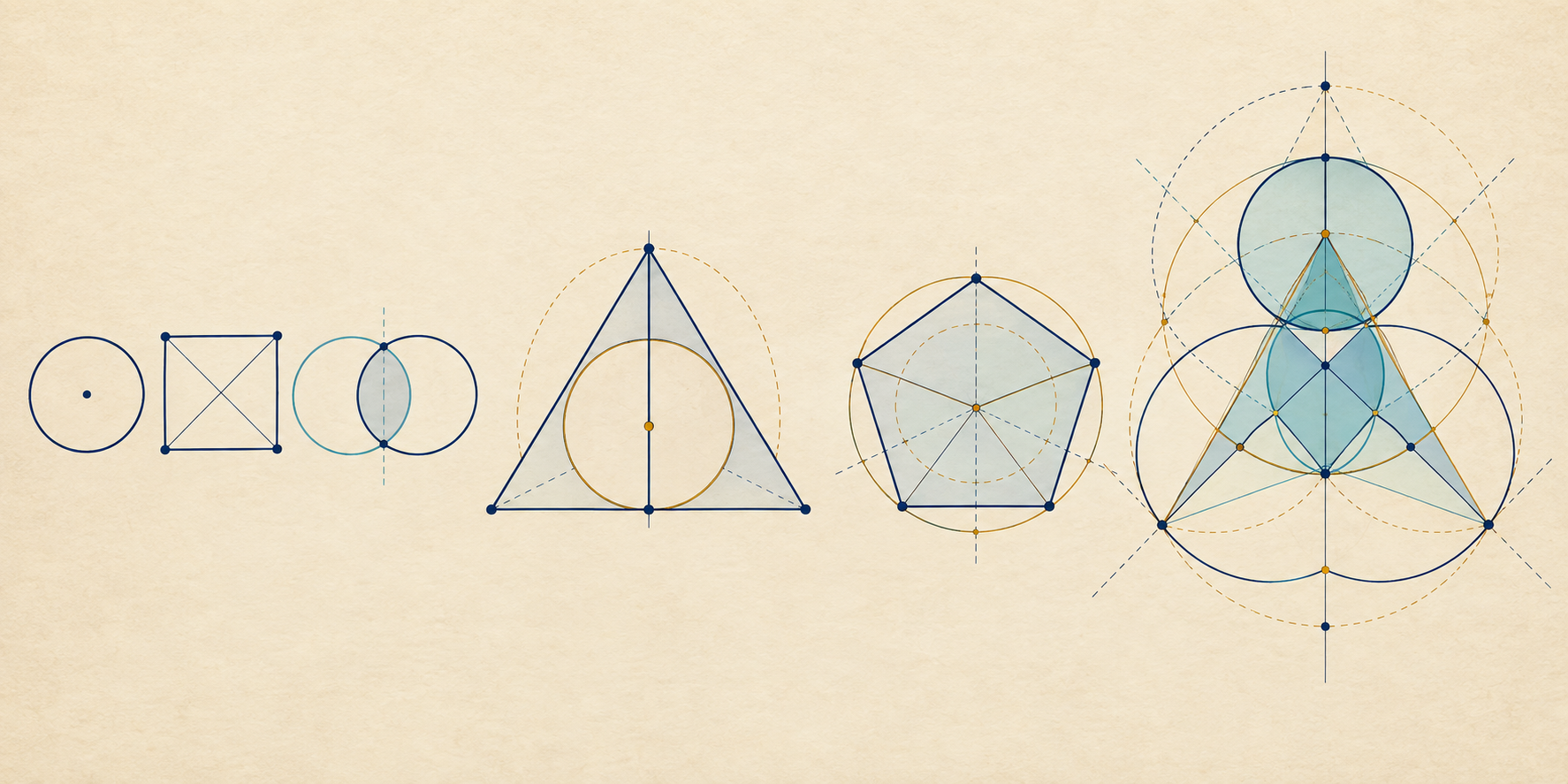 Geometría: 25 problemas de distintos niveles con soluciones