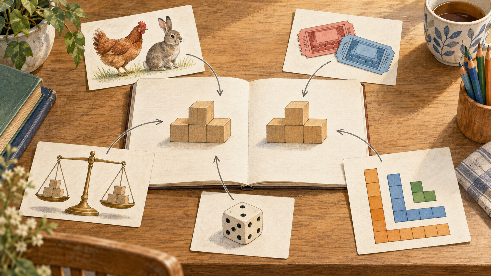 Before calculating: recognize the family of a problem